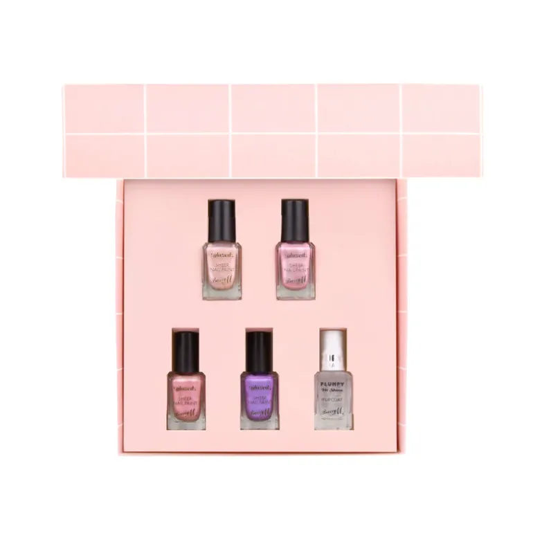 Glazed Donut Nail Paint Gift Set
