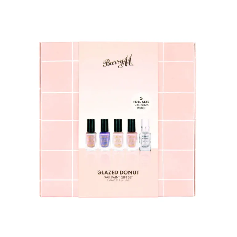 Glazed Donut Nail Paint Gift Set